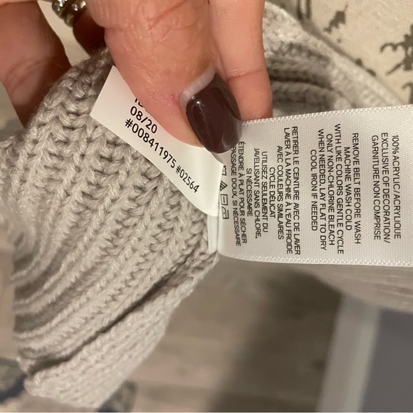 NWT Womens’s Express Midi Cardigan with Sequin Belt - Picture 12 of 14